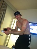 Pics of My 6'5" Straight Roommate (Brian)