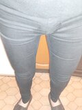 Jeans cum and piss night