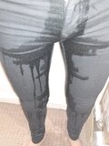 Jeans cum and piss night