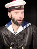 sailor in leatheruniform