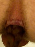 Another Huge Turd Stretches Anus While Balls Dangle
