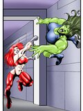 She-Hulk Down