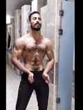 Egyptian muscle trainer Islam