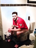 Hot Wholesome guys on the toilet