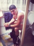 Hot Wholesome guys on the toilet