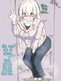 Sister-San is Too Shy to Say the Word "Bathroom" During Her Movie Date!
