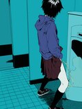 Color added to pee illustrations