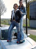 Standing on Cars
