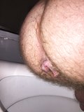 Hairy hole shit