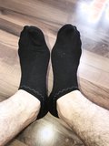 Sweaty socks After gym. Look at the salty lines
