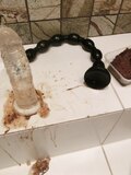 I sucked off a stranger, spat his cum into a condom and took it home pour it in my mouth and deepthroated a large dildo and added some shit for extra lube to make me vomit
