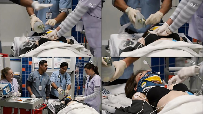 CPR defib intubation