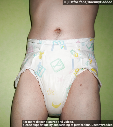 Twink in soggy diapers PUBLIC