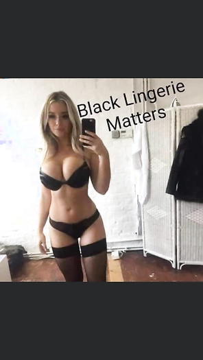 Black panties matters
