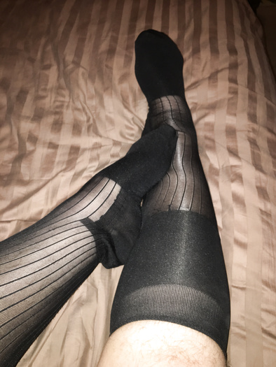 My sheer socks (black)