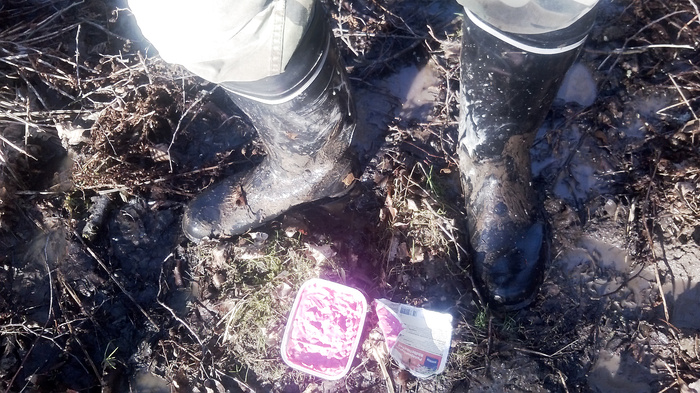 My rubberboots vs. food