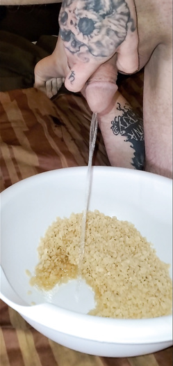Pissing on Cereal
