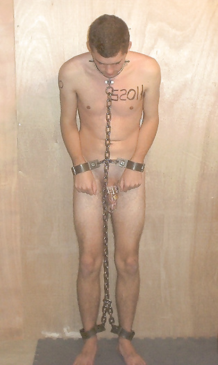 chained