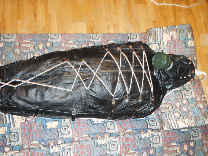 In a leather bodybag - album 3