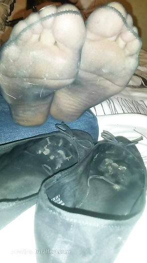 well worn shoes