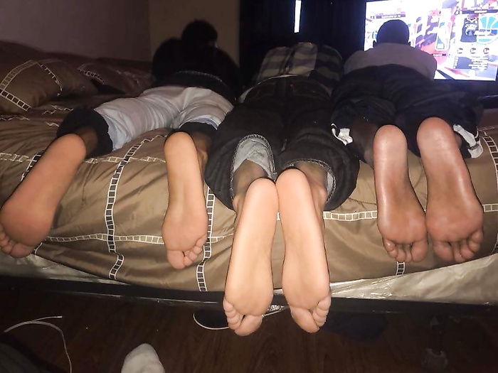 Guys Showing Feet Together
