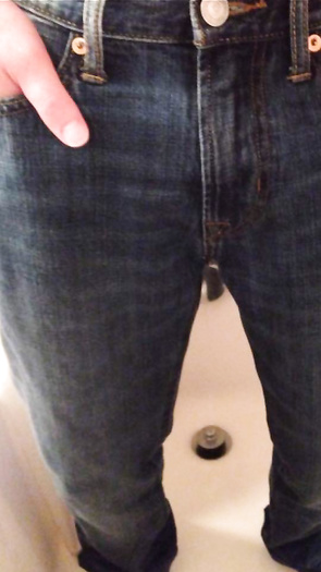 Pissing my jeans
