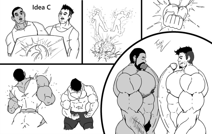 My muscle gods