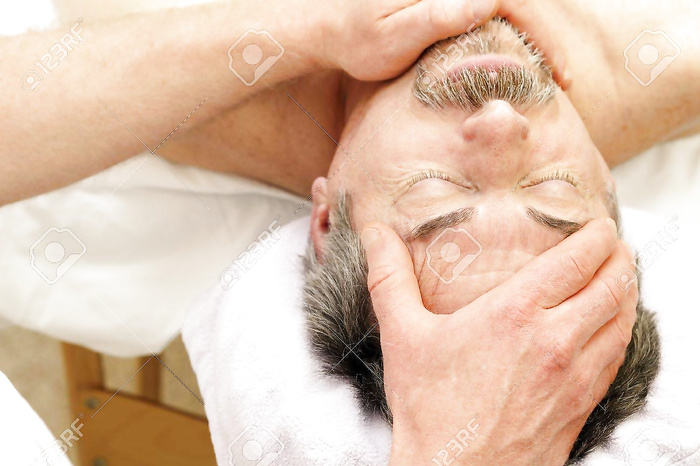 Massage old man