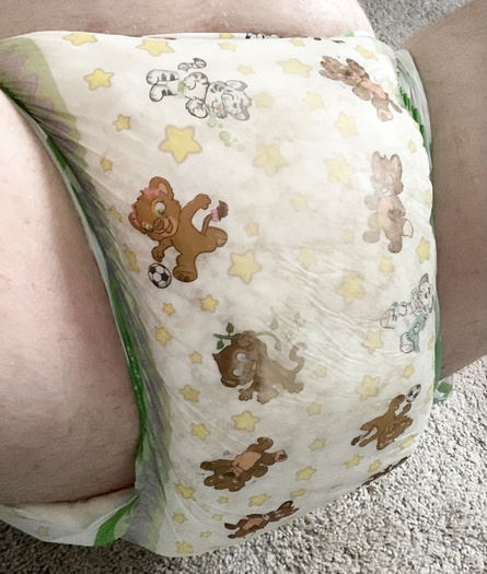 Soaking and Filling my Crinklz Diapers