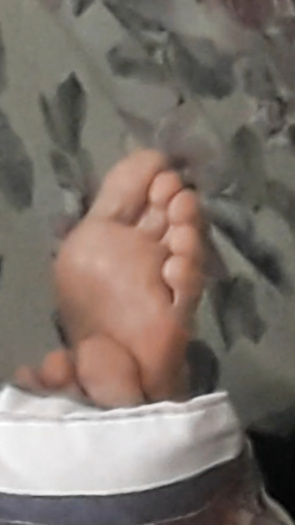 My dad and brother's feet
