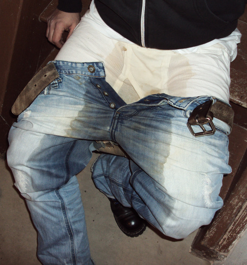 WET, DIRTY  JEANS