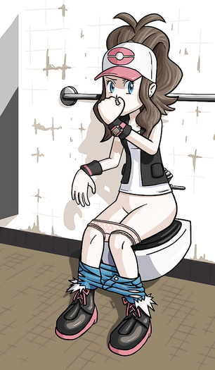 Anime/Cartoon Girls using the toilet