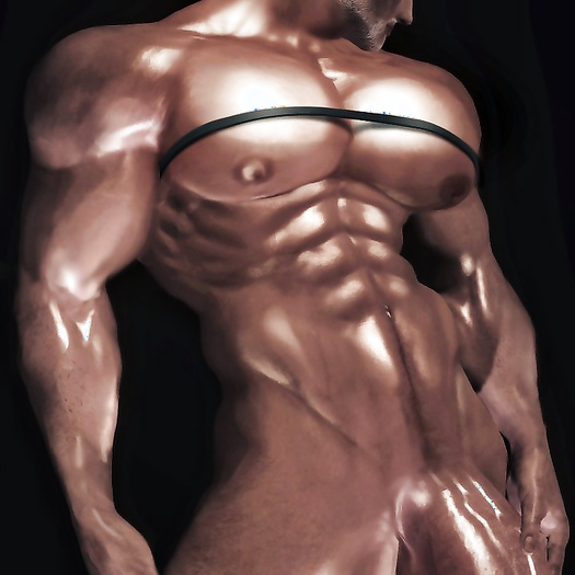 TESV 3D muscle body