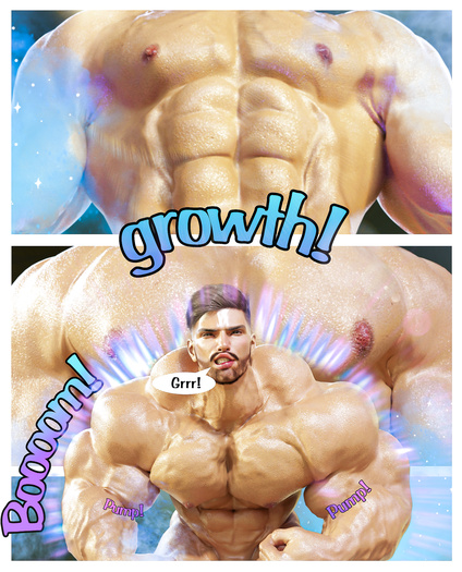 my Home - muscle growth comic PART 1