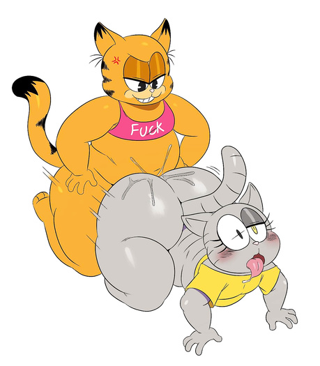 Garfield y nermal