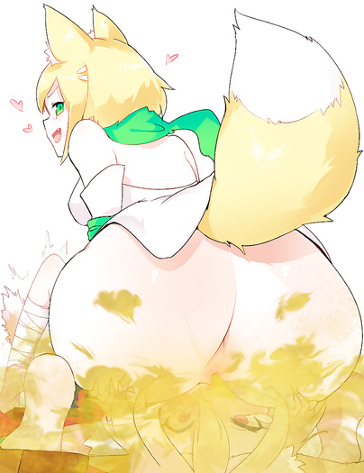 Fox girl fart