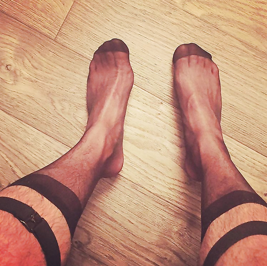 Sheer foot fetish