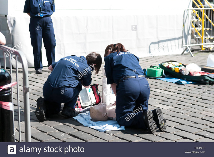 Women resuscitating men
