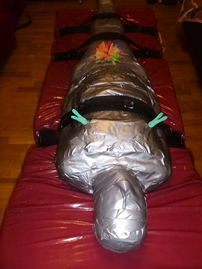 Segufixed silver mummified slave.