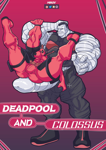 Deadpool and Colossus Fucking