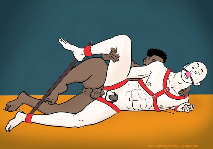 Black and interracial sex artwork by GreenzBamboo