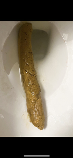 Bf’s first turd of the day