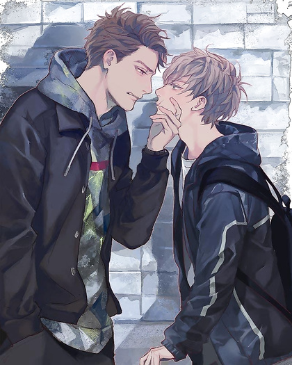 Gay anime love