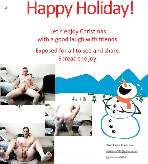 Happy Holidays from an internet WHORE