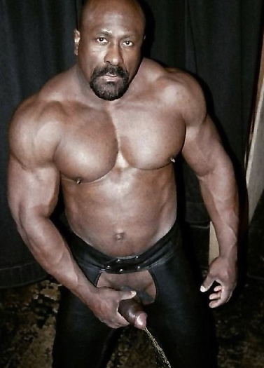 Black Daddy Ready For You To Take A Drink