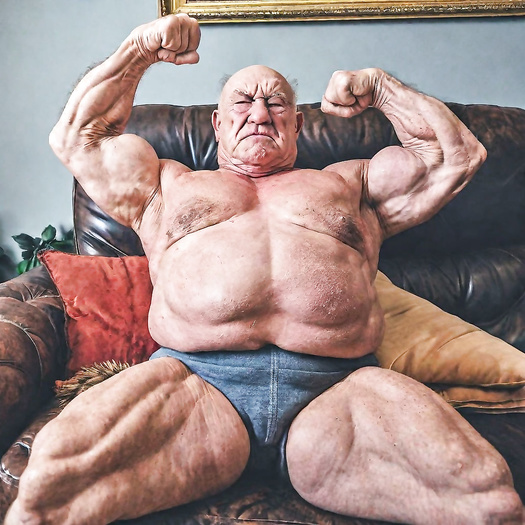 Strong Grandpa's