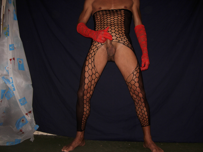 fishnet legs