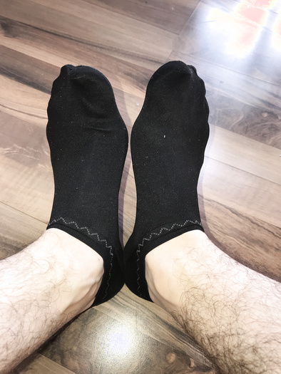 Sweaty socks After gym. Look at the salty lines