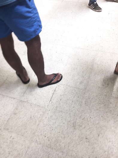 feet in summer