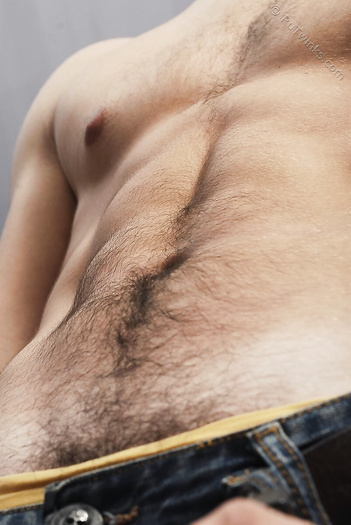 hairy stomach
